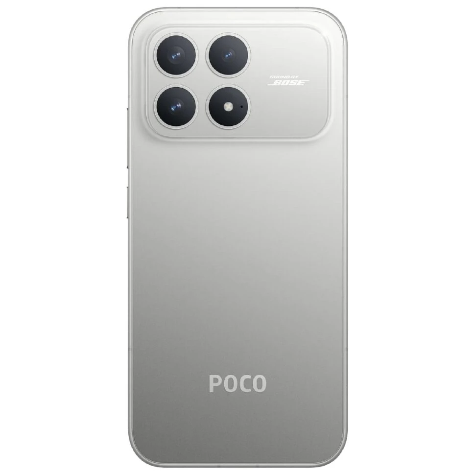 Смартфон Xiaomi POCO F8 Pro 12/512GB Серебро (Titanium Silver)