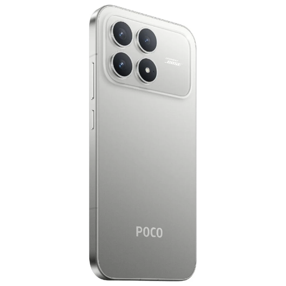 Смартфон Xiaomi POCO F8 Pro 12/256GB Серебро (Titanium Silver)