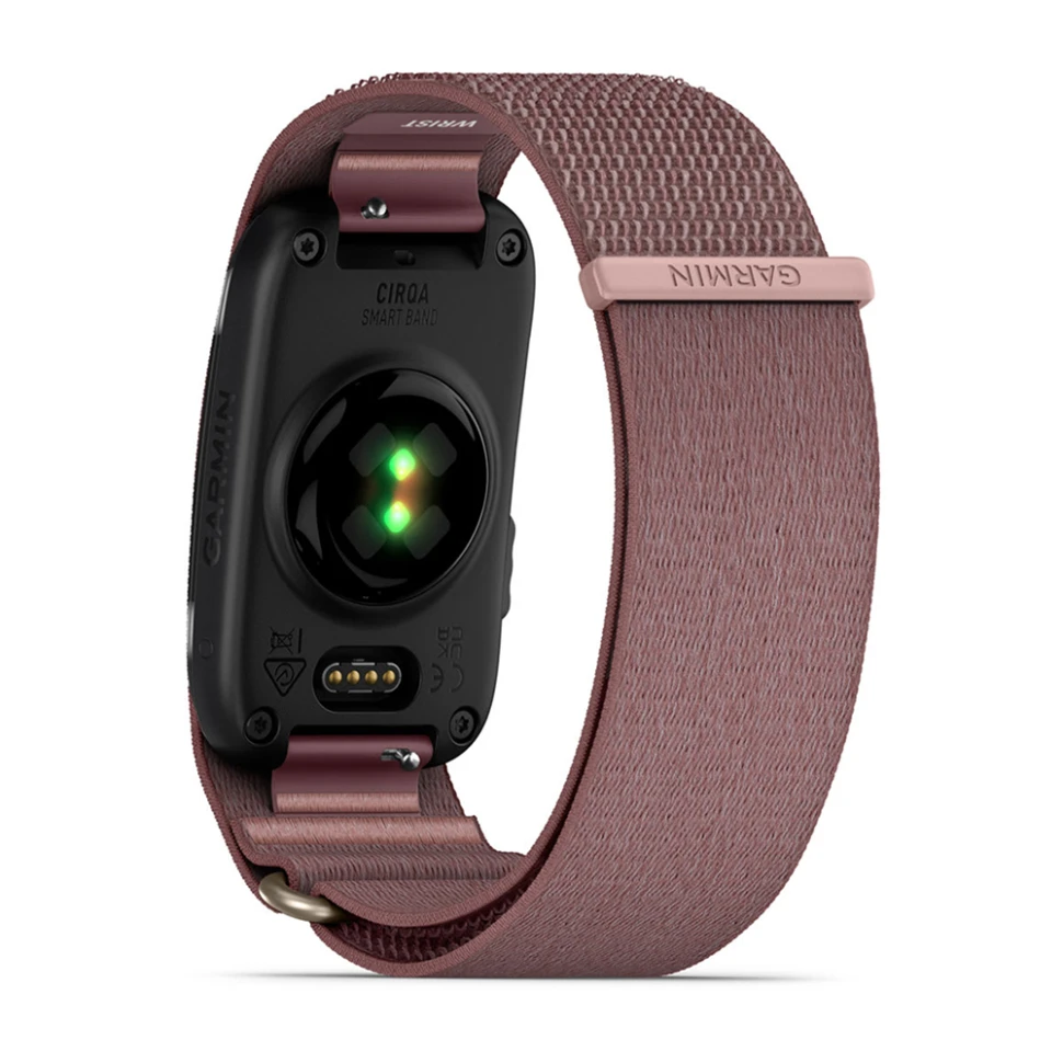 Фитнес-браслет Garmin CIRQA 27mm Розовато-лиловый (L-XL)