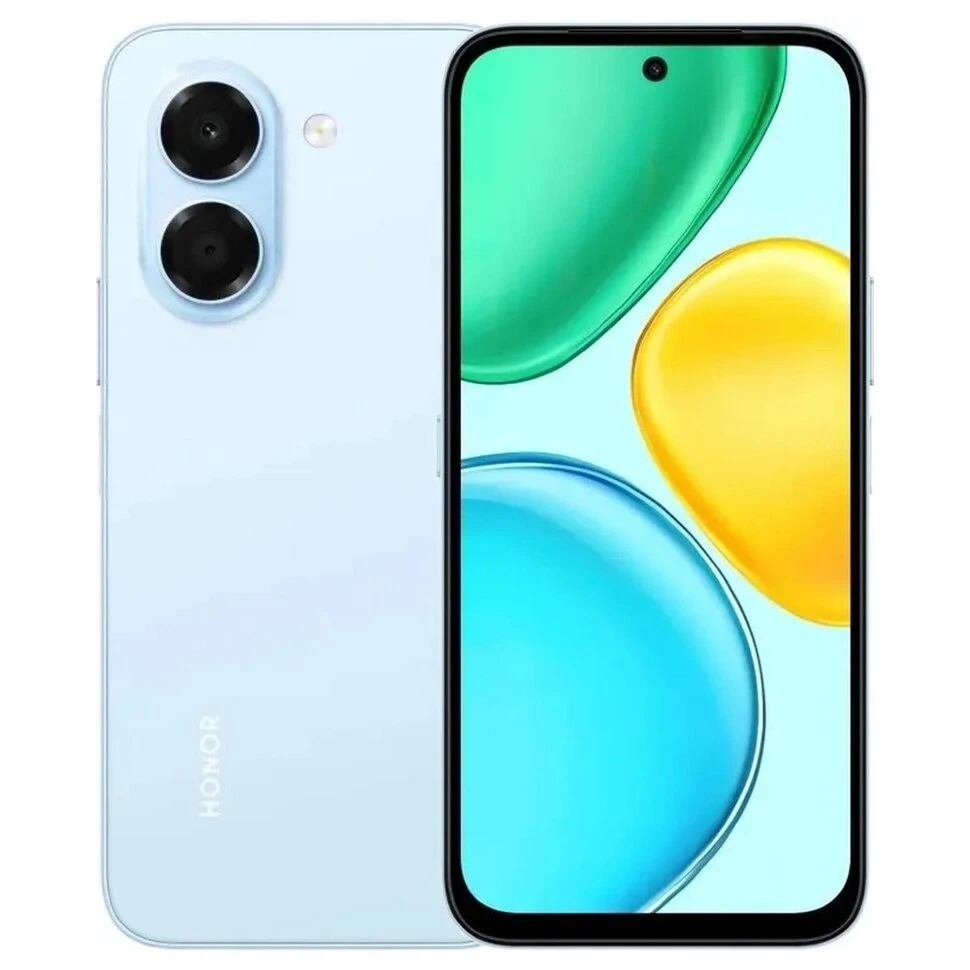 Смартфон HONOR X7e 6/256GB Голубой (Light Blue)
