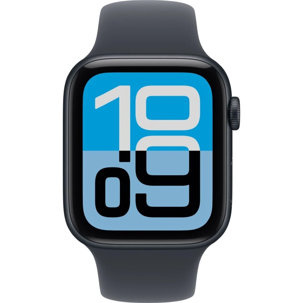 Умные часы Apple Watch SE 3 44mm Midnight Aluminum Case with Midnight Sport Band (S/M)