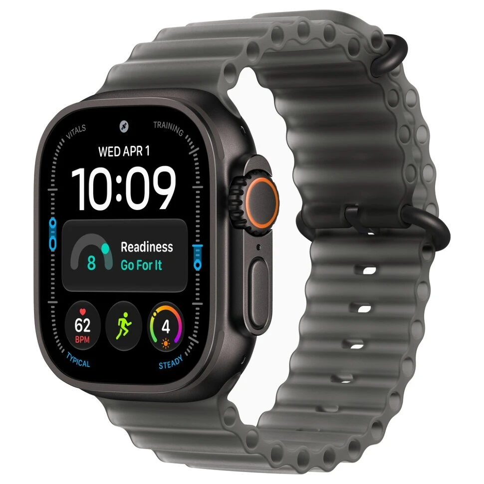 Умные часы Apple Watch Ultra 4 49mm Black Titanium Case with Translucent Black Ocean Band