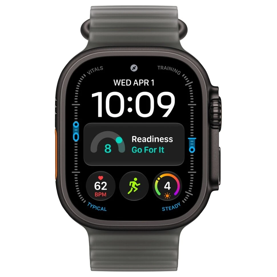 Умные часы Apple Watch Ultra 4 49mm Black Titanium Case with Translucent Black Ocean Band