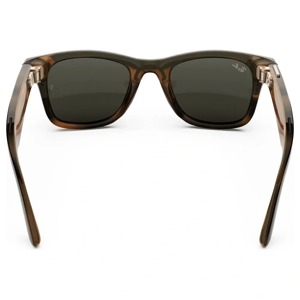Умные очки Ray-Ban Wayfarer (Gen 3) Shiny Havana G-15 Green (L)
