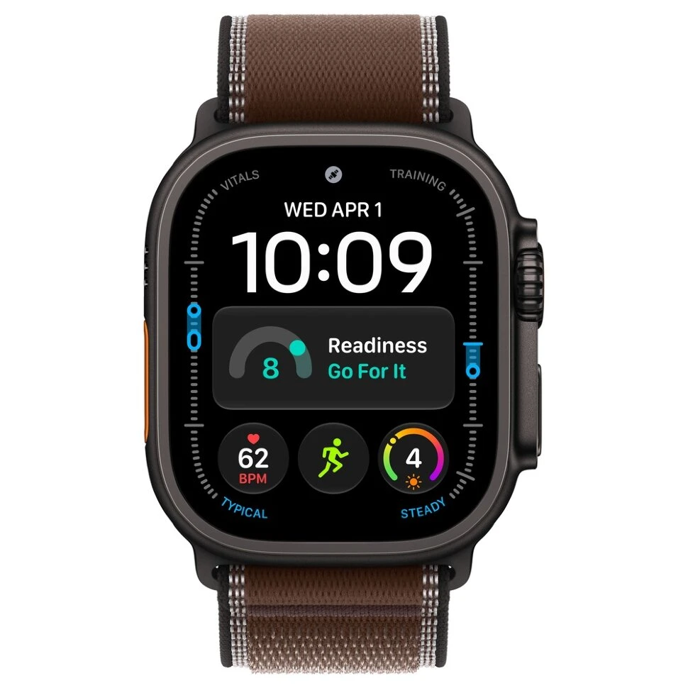 Умные часы Apple Watch Ultra 4 49mm Black Titanium Case with Dark Umber Trail Loop (M/L)