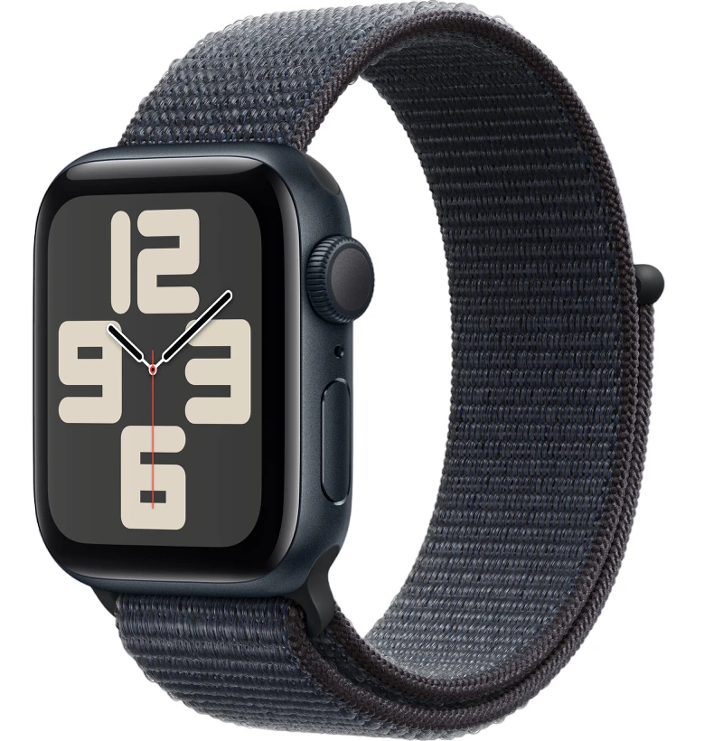 Умные часы Apple Watch SE 2024 40mm Midnight Aluminum Case with Midnight Sport Loop