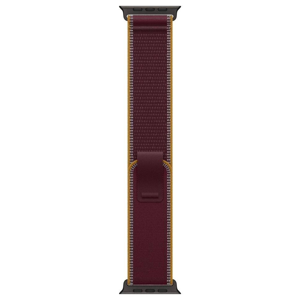 Умные часы Apple Watch Ultra 4 49mm Black Titanium Case with Burgundy Trail Loop (M/L)