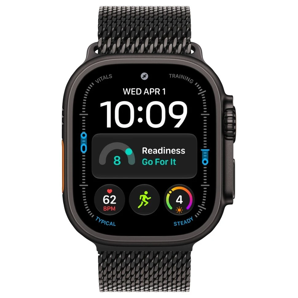 Умные часы Apple Watch Ultra 4 49mm Black Titanium Case with Black Titanium Milanese Loop (S)