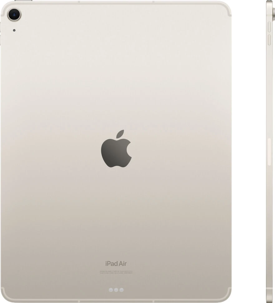 Планшет Apple iPad Air 13 (2025) 512GB Wi-Fi + Cellular Сияющая звезда (Starlight)