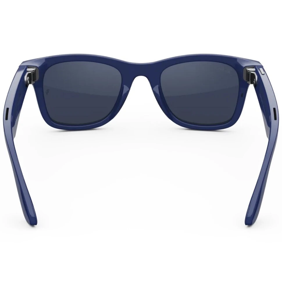 Умные очки Ray-Ban Wayfarer (Gen 2) Shiny Cosmic Blue Clear/Sapphire Transitions (M)