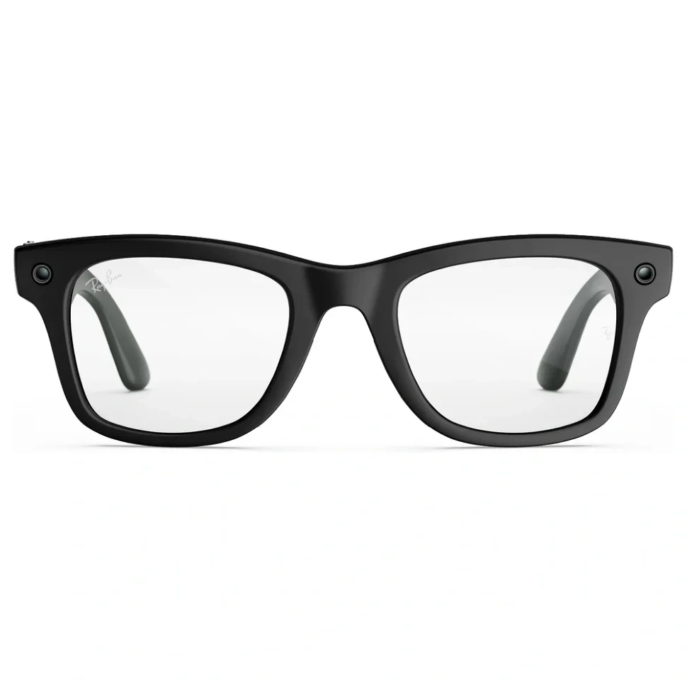 Умные очки Ray-Ban Wayfarer (Gen 3) Matte Black Clear (L)