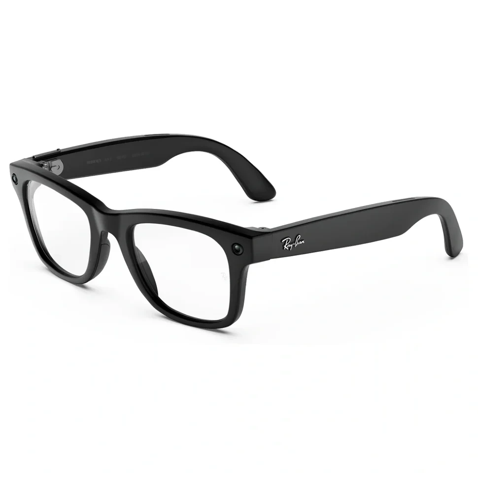 Умные очки Ray-Ban Wayfarer (Gen 3) Matte Black Clear (L)