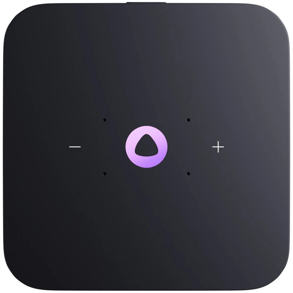 Умная колонка Яндекс Станция Миди с Zigbee Черный