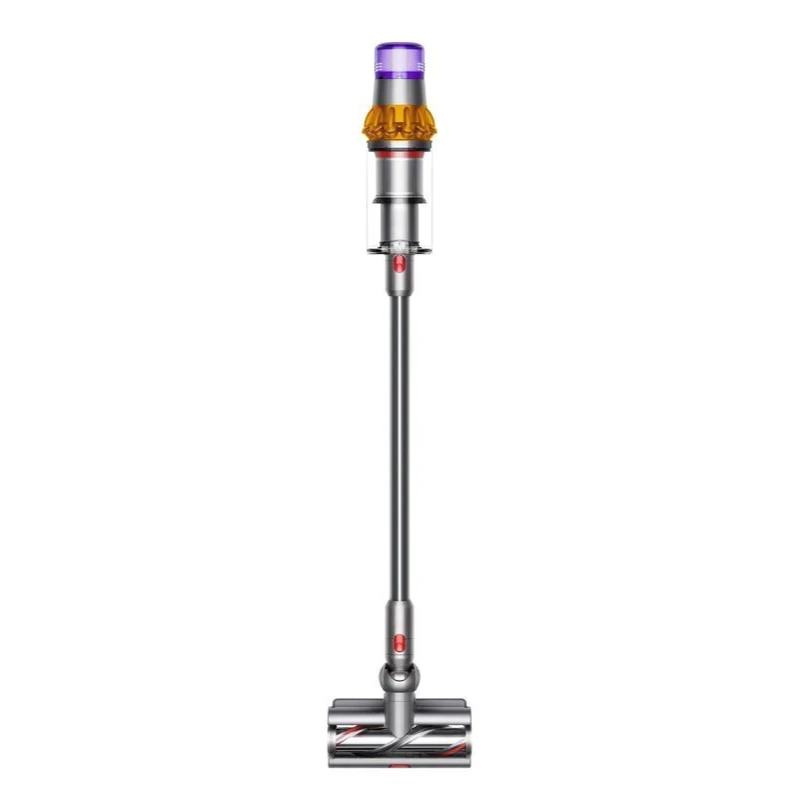 Вертикальный беспроводной пылесос Dyson V15 Detect Absolute (SV47) Yellow/Nickel (EU)