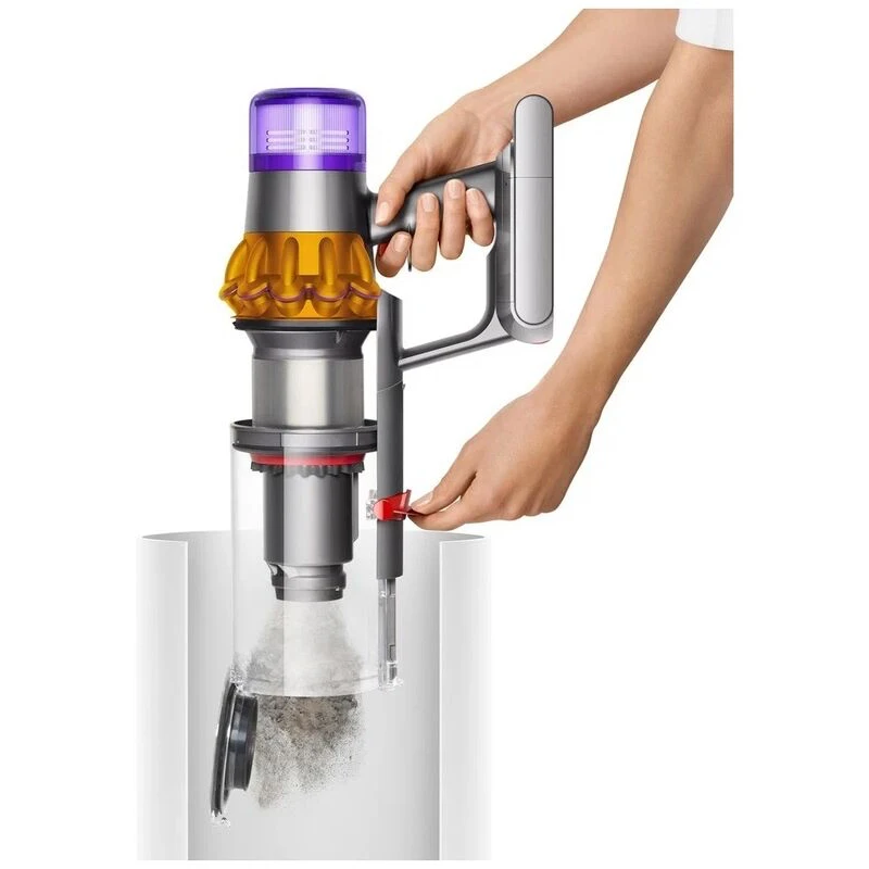 Вертикальный беспроводной пылесос Dyson V15 Detect Absolute (SV47) Yellow/Nickel (EU)
