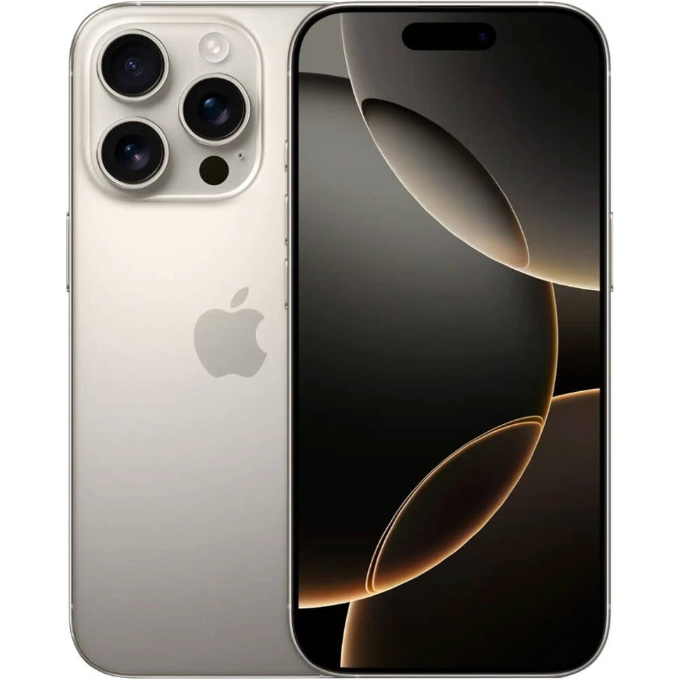 Смартфон Apple iPhone 16 Pro 1024GB Натуральный титан (Natural Titanium) Sim+eSim