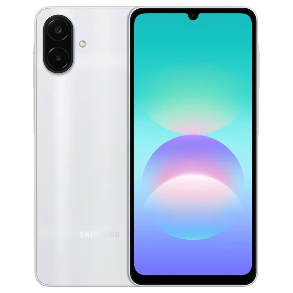 Смартфон Samsung Galaxy A08 4/128GB Серебристый (Silver)