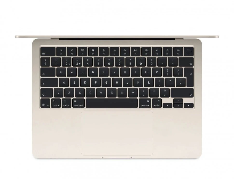 Ноутбук Apple MacBook Air 13 2025 MC6A4 (M4 10-Core GPU, 24/512GB) Сияющая звезда (Starlight)