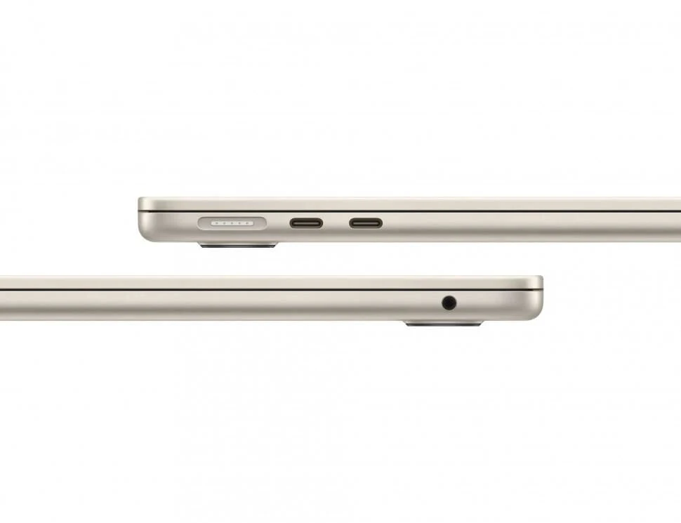 Ноутбук Apple MacBook Air 13 2025 MC6A4 (M4 10-Core GPU, 24/512GB) Сияющая звезда (Starlight)