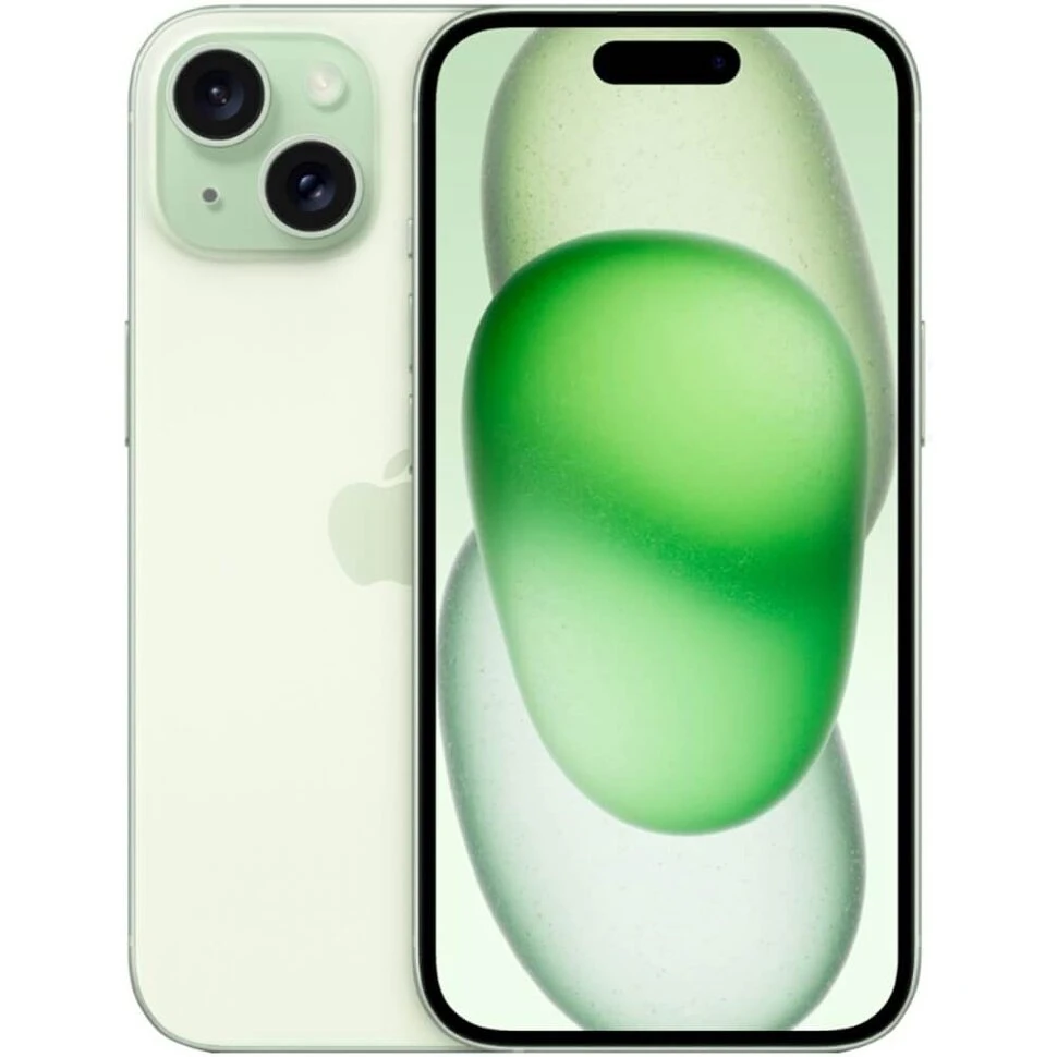 Смартфон Apple iPhone 15 128GB Зеленый (Green) Sim+eSim