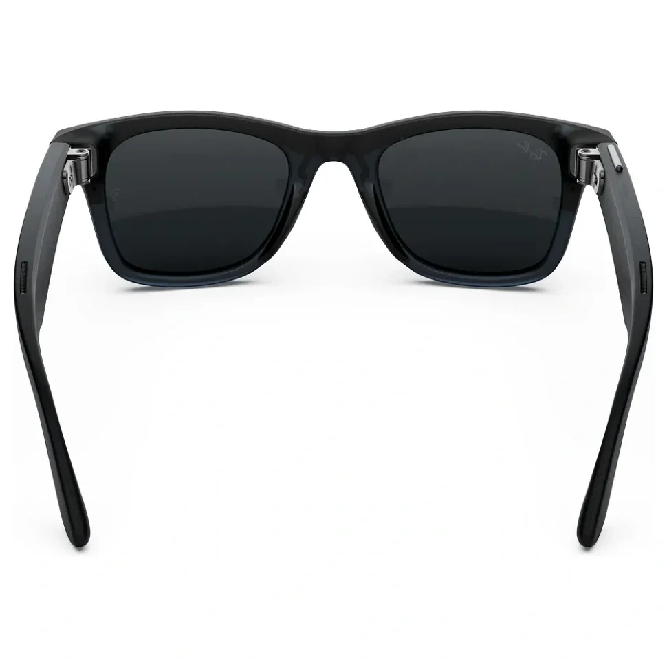 Умные очки Ray-Ban Wayfarer (Gen 3) Matte Transparent Ocean Blue Clear/Grey Transitions (L)
