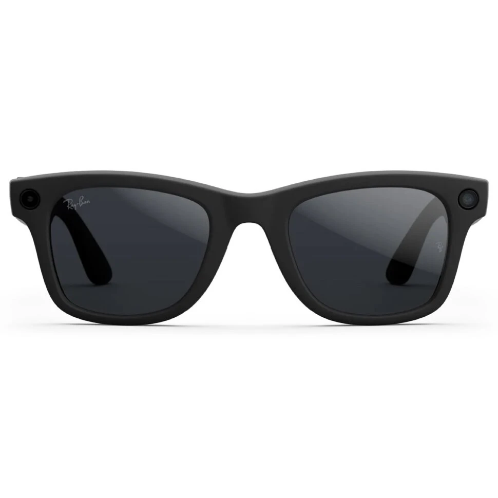 Умные очки Ray-Ban Wayfarer (Gen 2) Matte Black Clear/Grey Transitions (L)