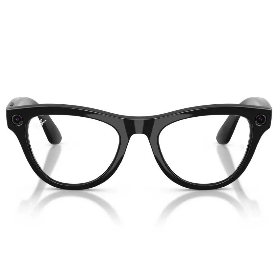 Умные очки Ray-Ban Skyler (Gen 2) Shiny Black/Clear (RW4014)