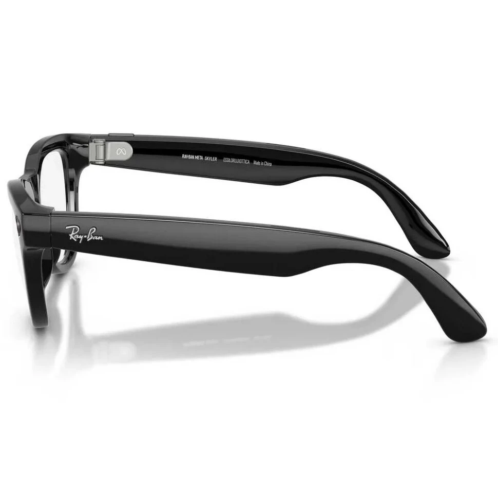 Умные очки Ray-Ban Skyler (Gen 2) Shiny Black/Clear (RW4014)