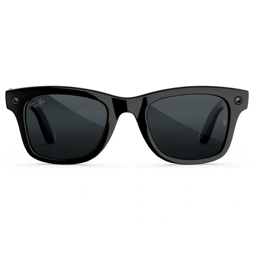 Умные очки Ray-Ban Wayfarer (Gen 3) Shiny Black Clear/Grey Transitions (M)