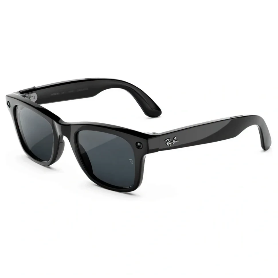Умные очки Ray-Ban Wayfarer (Gen 3) Shiny Black Clear/Grey Transitions (M)