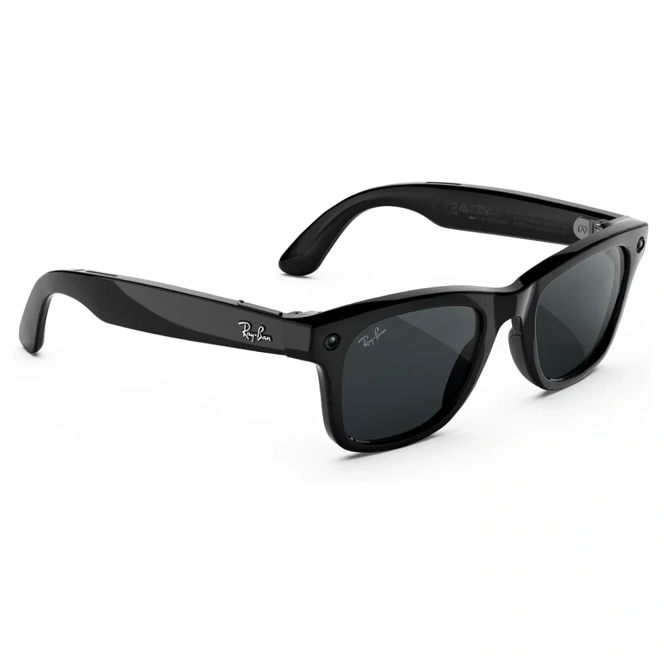 Умные очки Ray-Ban Wayfarer (Gen 3) Shiny Black Clear/Grey Transitions (M)
