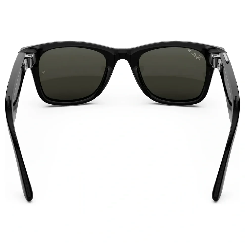 Умные очки Ray-Ban Wayfarer (Gen 3) Shiny Black Polarized Green (M)