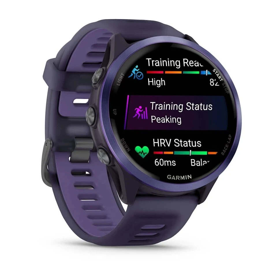 Умные часы Garmin Forerunner 570 47mm Indigo Aluminum with Translucent Imperial Purple/Indigo Band (010-02971-02)
