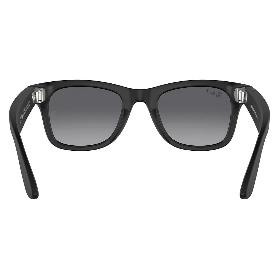 Умные очки Ray-Ban Wayfarer Matte Black/Polarized Graphite Gradient (RW4008)