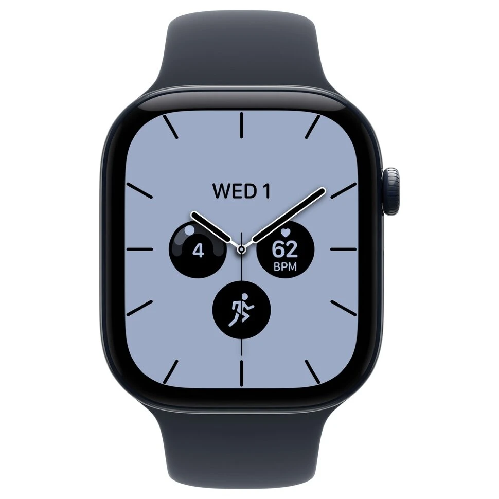 Умные часы Apple Watch Series 12 46mm Night Blue Ceramic Case with Navy Blue Sport Band (S/M)