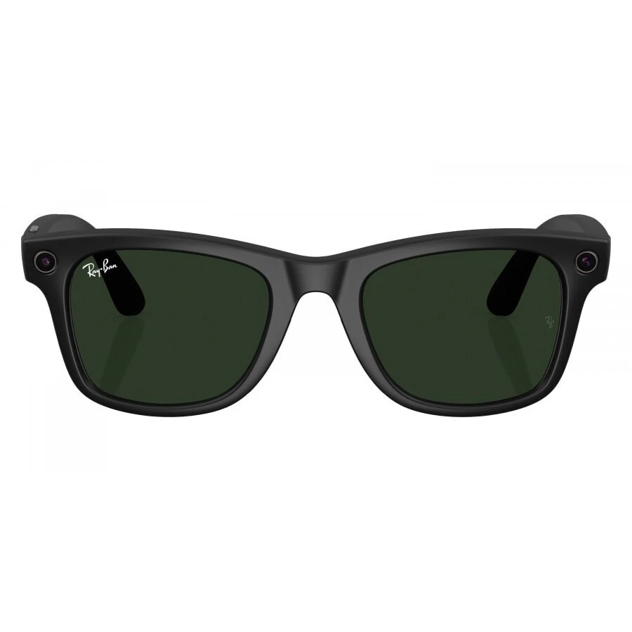 Умные очки Ray-Ban Wayfarer Black/Graphite Green (RW4006)