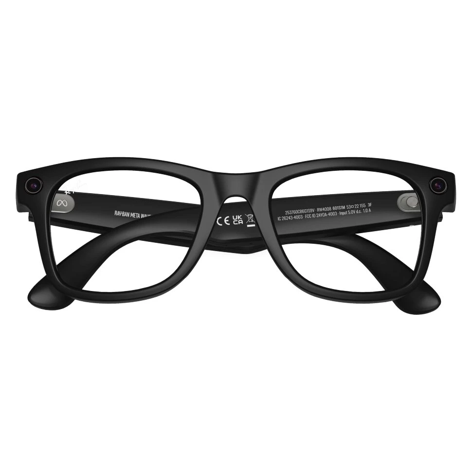 Умные очки Ray-Ban Wayfarer Black/Graphite Green (RW4006)