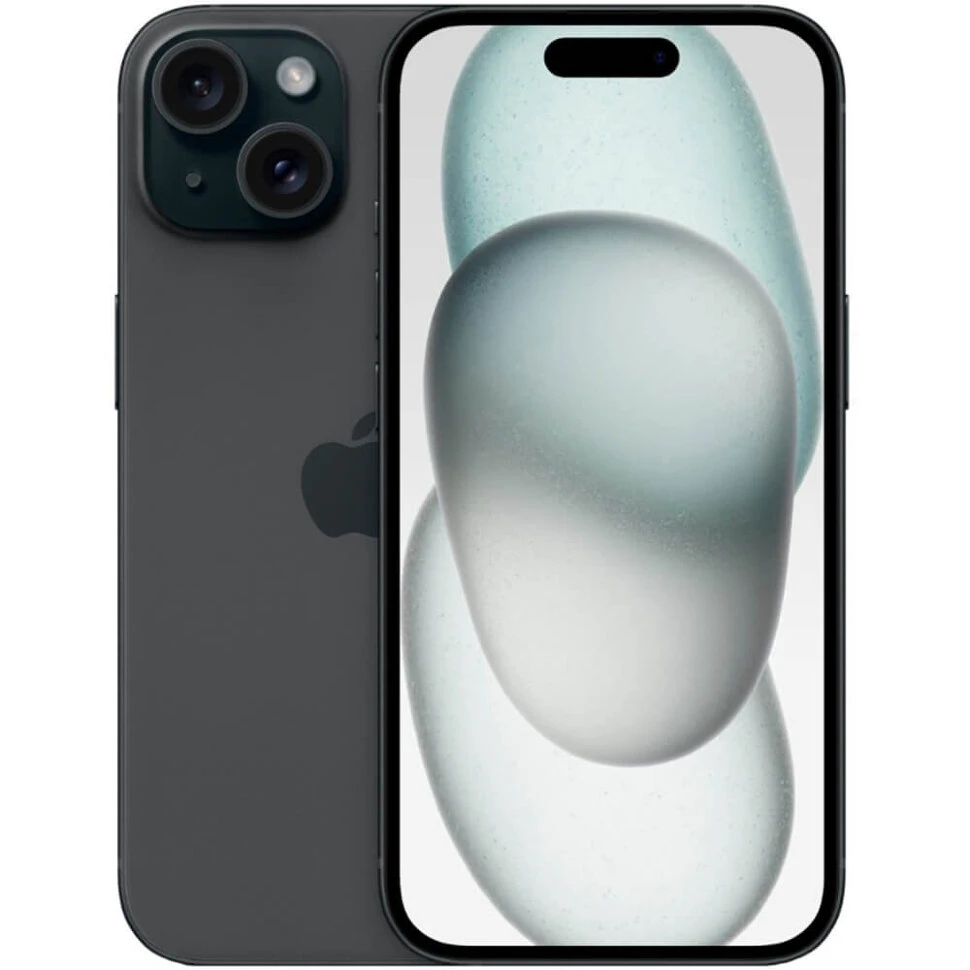 Смартфон Apple iPhone 15 256GB Черный (Black) Sim+eSim