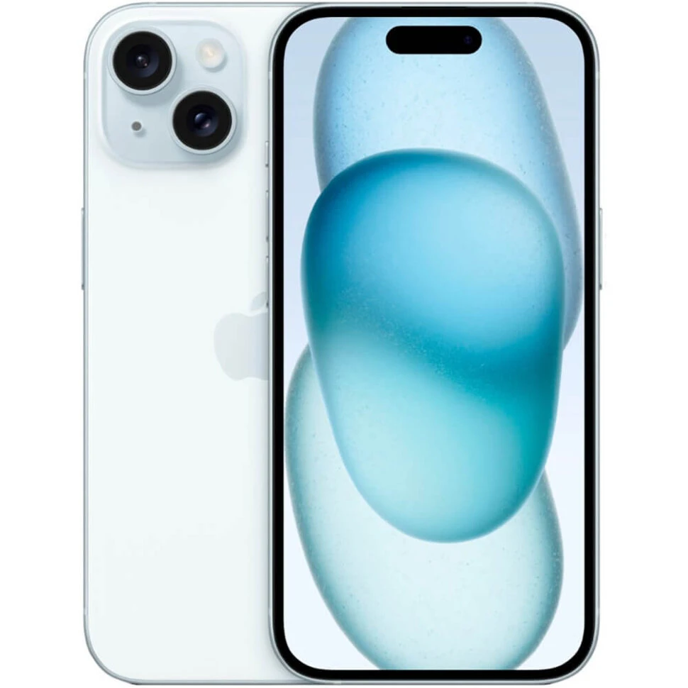Смартфон Apple iPhone 15 512GB Голубой (Blue) Sim+eSim