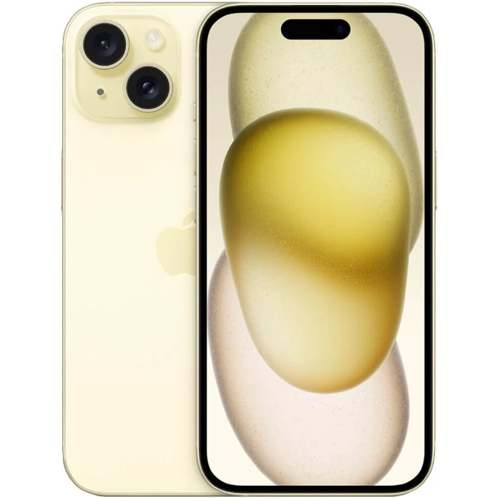 Смартфон Apple iPhone 15 512GB Желтый (Yellow) Sim+eSim
