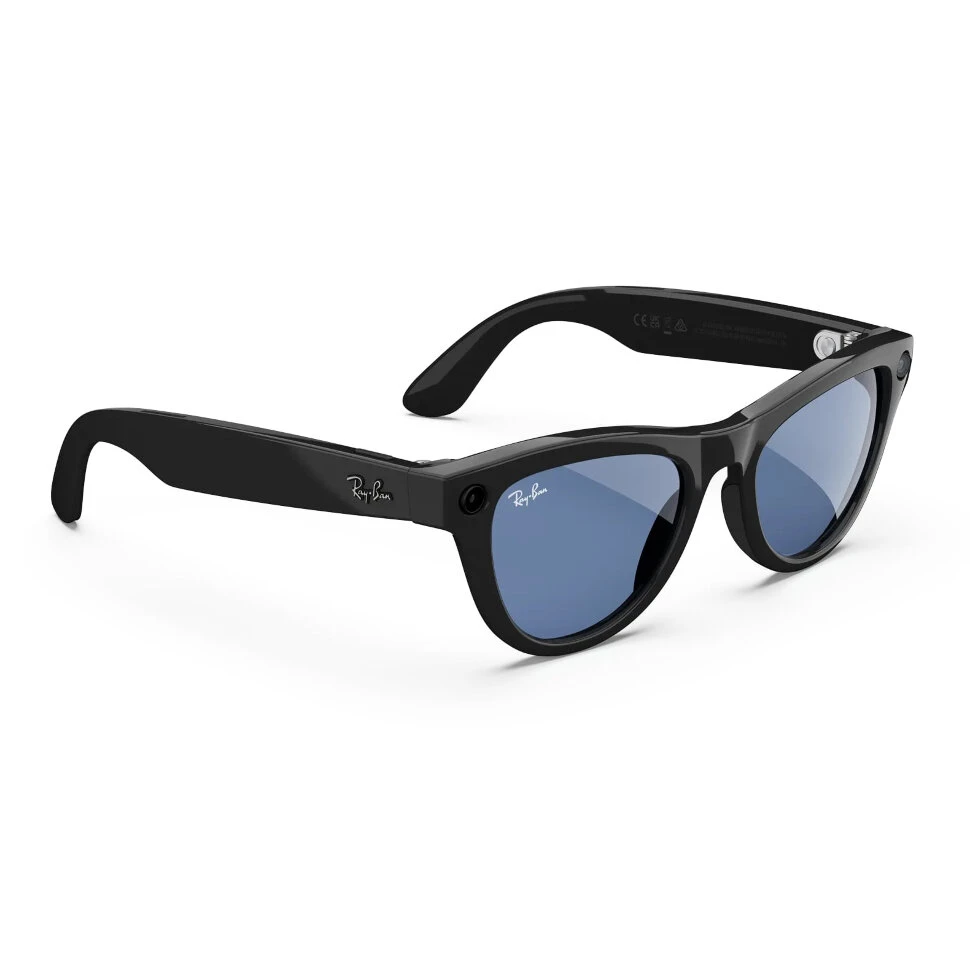 Умные очки Ray-Ban Skyler Black/Cerulean Blue Transitions (RW4010)