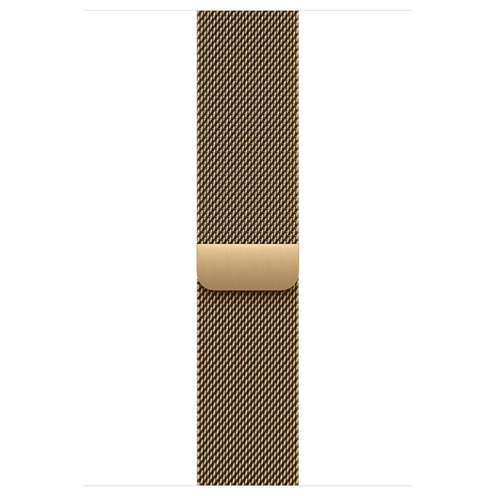 Умные часы Apple Watch Series 12 46mm Radiant Gold Titanium Case with Radiant Gold Milanese Loop (M/L)