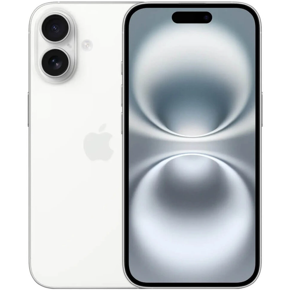 Смартфон Apple iPhone 16 128GB Белый (White) Sim+eSim