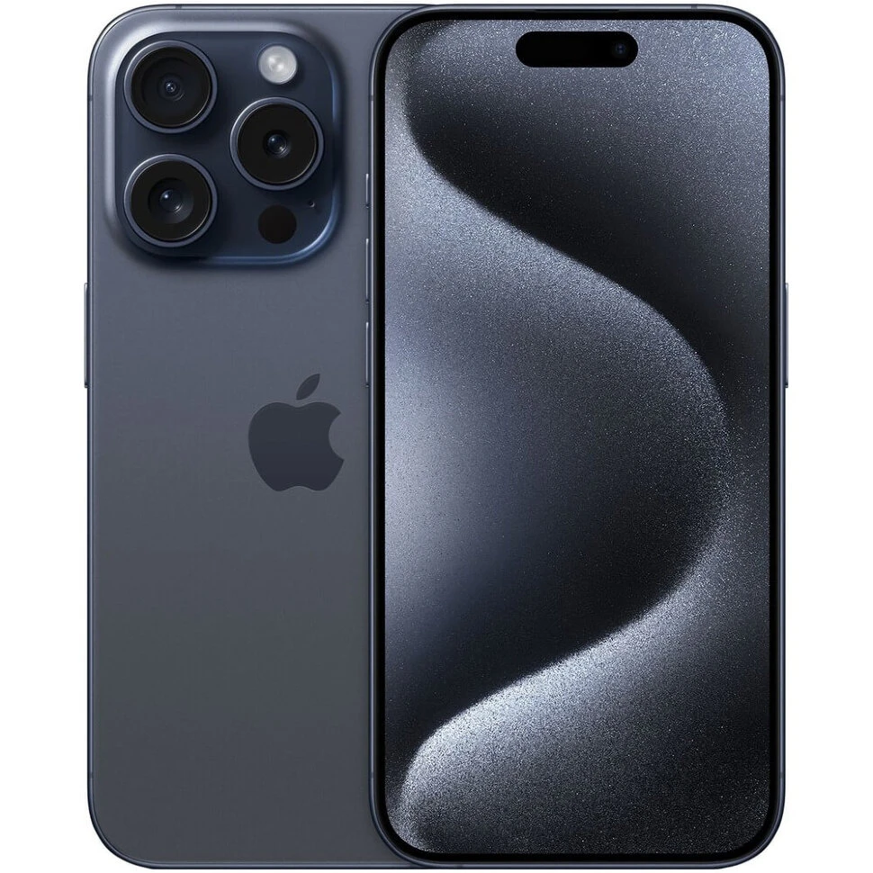 Смартфон Apple iPhone 15 Pro 256GB Синий титан (Blue Titanium) Sim+eSim