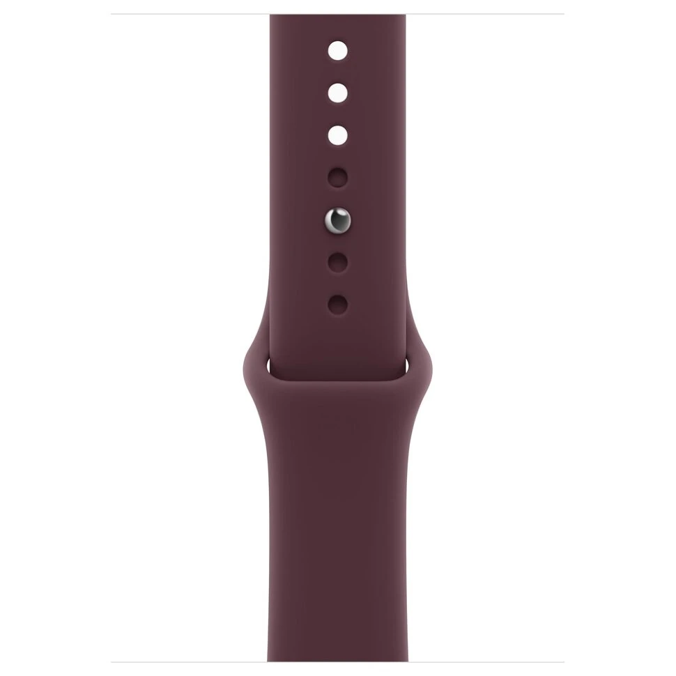 Умные часы Apple Watch Series 12 46mm Light Gold Aluminum Case with Burgundy Sport Band (M/L)