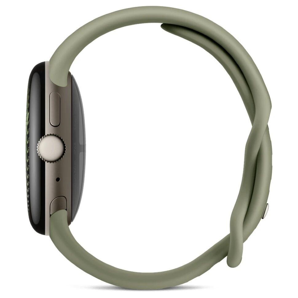 Умные часы Google Pixel Watch 5 41mm Wi-Fi Зеленый (Satin Pyrite/Olive)