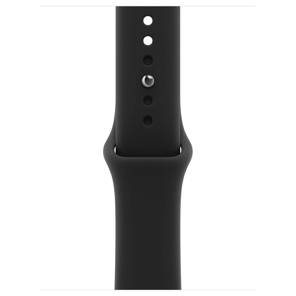 Умные часы Apple Watch Series 12 42mm Black Aluminum Case with Black Sport Band (S/M)