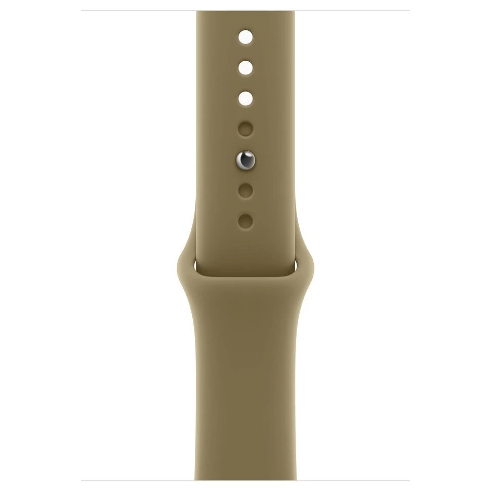 Умные часы Apple Watch Series 12 46mm Dark Bronze Aluminum Case with Olive Sport Band (S/M)