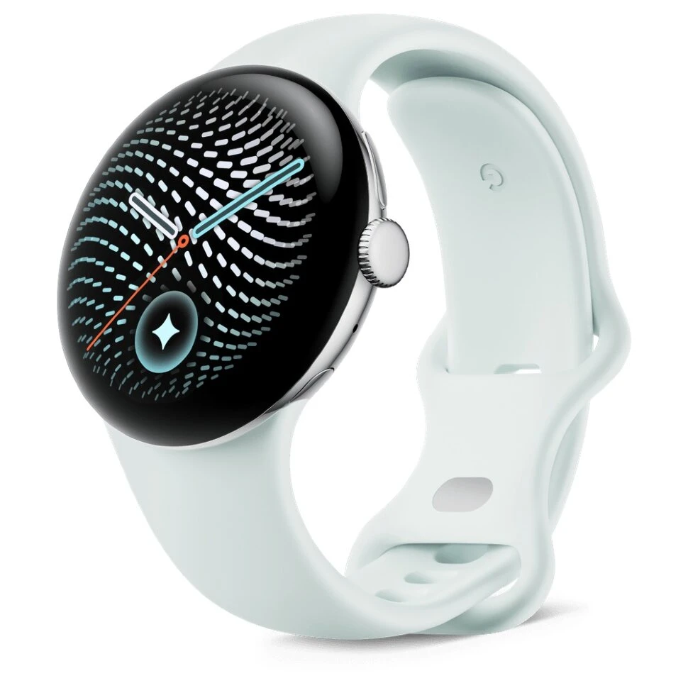 Умные часы Google Pixel Watch 5 41mm Wi-Fi Серый (Polished Silver/Fog)