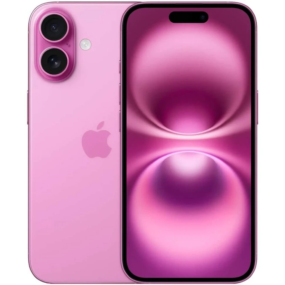 Смартфон Apple iPhone 16 256GB Розовый (Pink) Sim+eSim